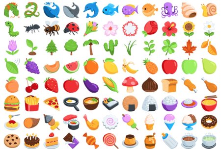 Наклейки "фрукты"