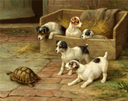 Эдгар Хант картины про собак