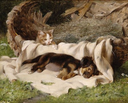 Юлиус адам картины