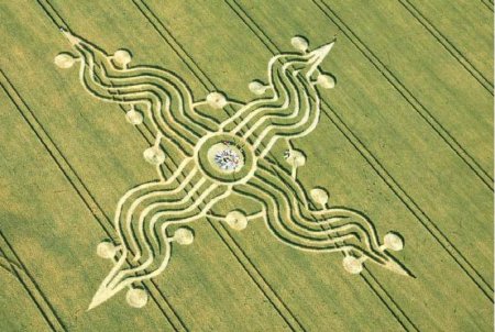 Символы НЛО на полях