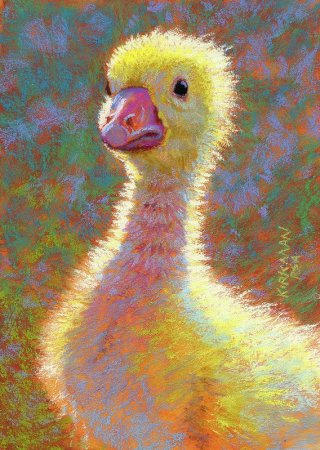 Животные пастелью