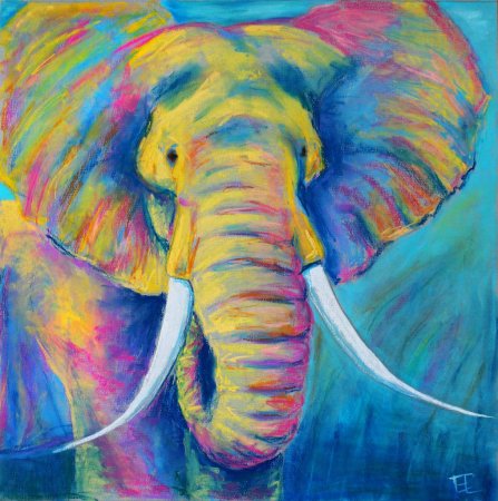 Рисование масляной пастелью