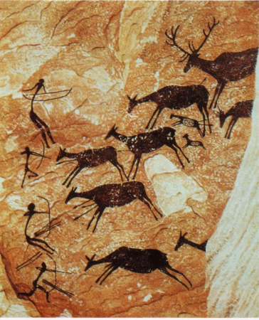 Ущелье Валлторта Первобытное искусство