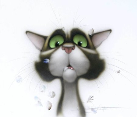 Стахеев Владимир картины коты