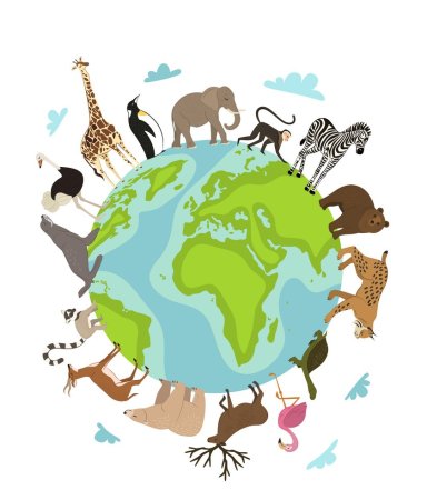 Планета с животными