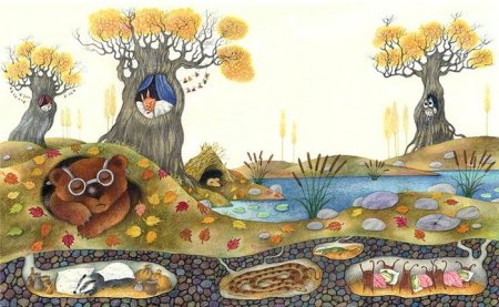 Животные под землей для детей