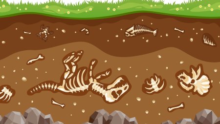 Динозавры под землей