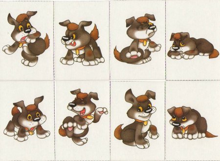 Животные с разными эмоциями