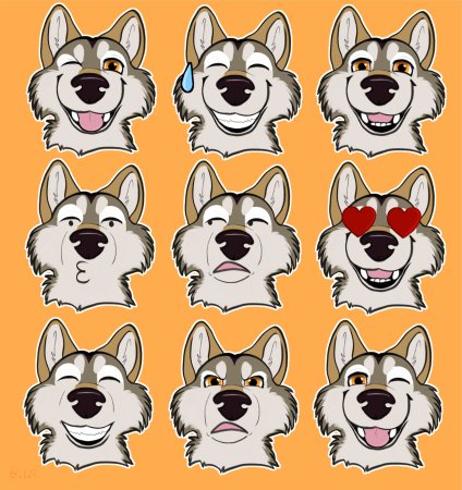 Выражения лица кошки