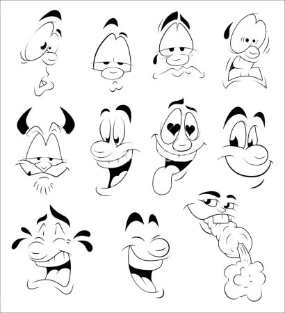 Забавные рожицы