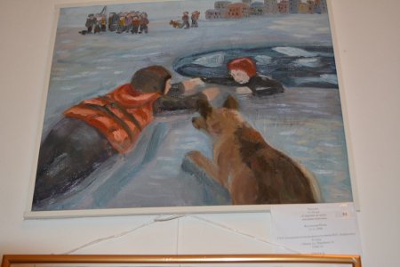 Рисунки на тему спасатели глазами детей