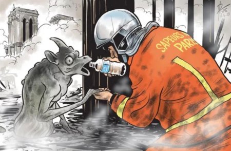 Рисунок на пожарную тему