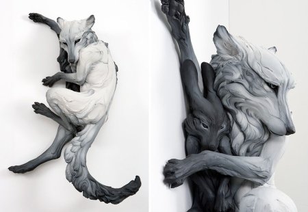 Beth Cavener скульптуры