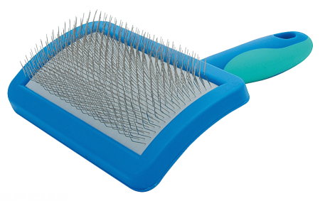 Щетка-пуходерка Nunbell д/животных двусторонняя 16х10.5х5см арт.sasp8204 код259336