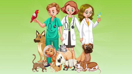 Иллюстрации Ветеринария