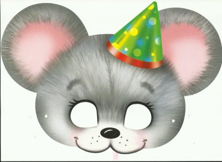 Маска мышки из Репки