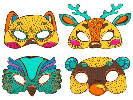 Изо новогодние маски