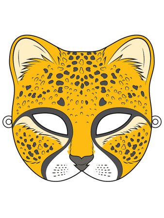 Маска гепарда