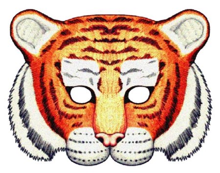Тигр маска для детей