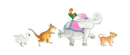 Карнавал животных сен-Санс кенгуру