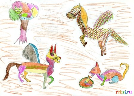 Рисунки несуществующих животных