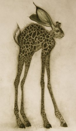 Необычные животные рисунки