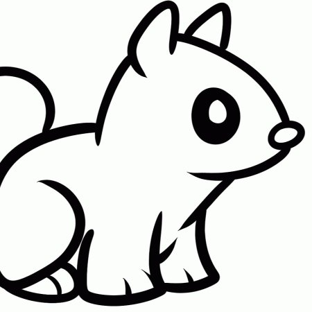 Рисунки животных легкие