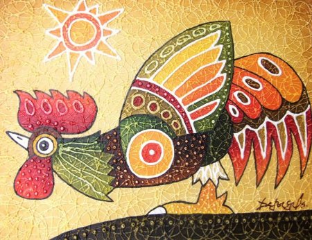 Птицы в декоративно-прикладном искусстве