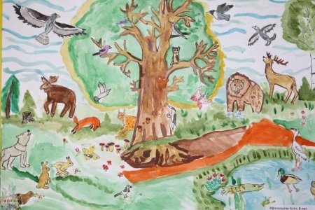 Занятие растительный мир