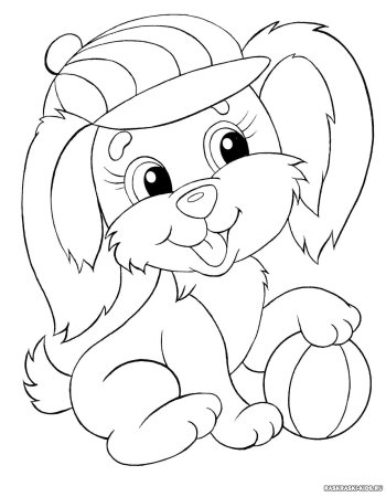 Животные для раскрашивания детям