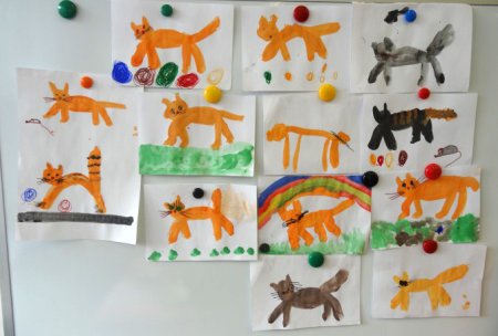 Рисование домашние животные средняя группа