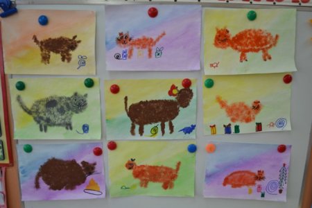 Рисование в средней группе животные