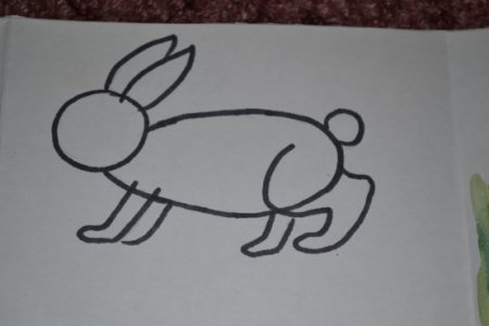 Рисование в старшей группе животные