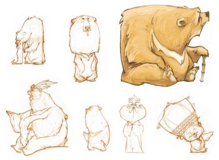 Медвежонок скетч