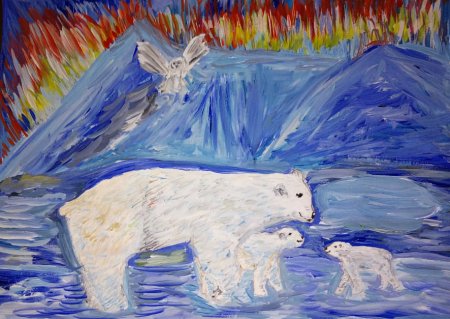 Нарисовать Арктику