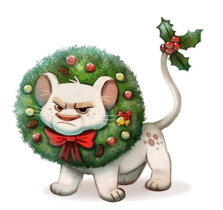 Новогодний зверек