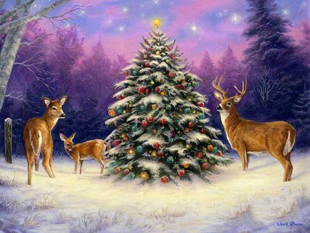 Chuck Pinson картины Рождество