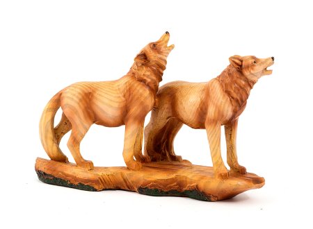 Статуэтки животных из дерева