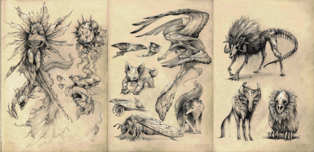 Существа славянской мифологии концепт арт