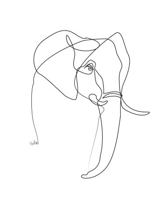 Рисунок одной линией