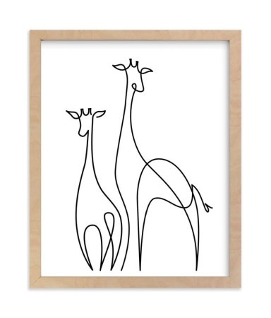 Животные одной линией