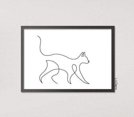 Стилизация линией