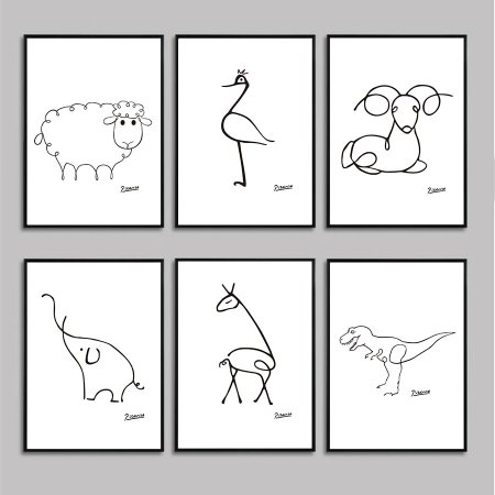 Роспись в виде животных