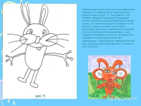Рисуночный тест несуществующее животное