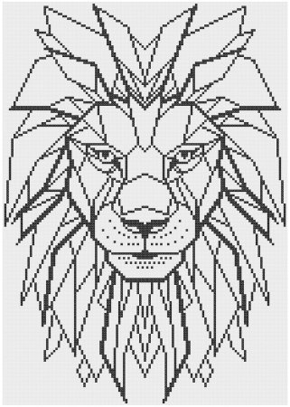 Геометрические рисунки для вышивки