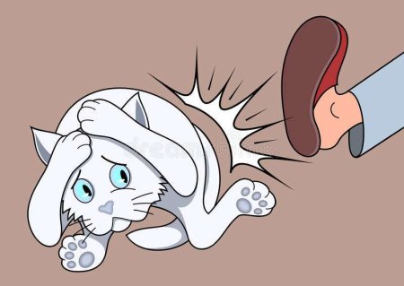 Нельзя обижать животных