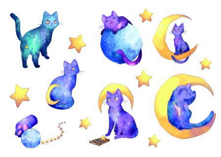 Космические наклейки