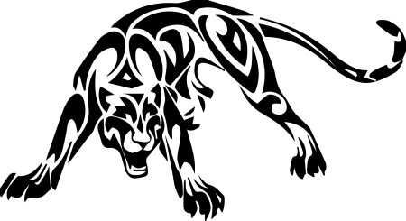 Пантера рисунок тату