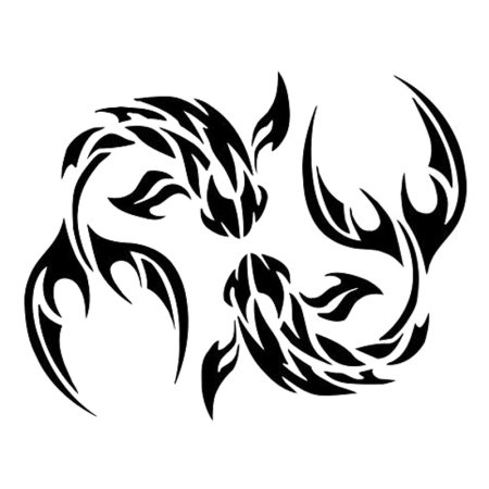 Эскизы тату рыбы знак зодиака