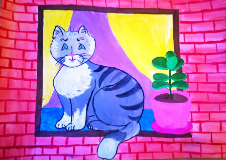 Рисование домашние питомцы